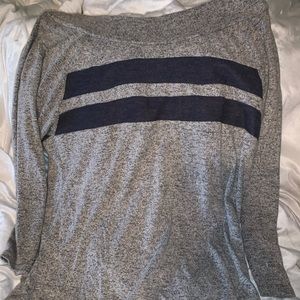 Off-The-Shoulder Sweatshirt